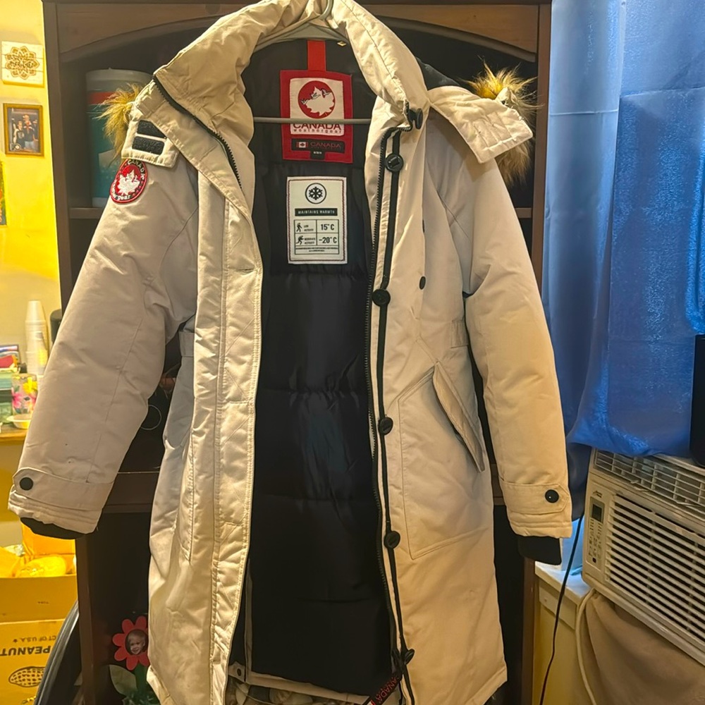 Canada Weather Gear Women’s Fur Hood Coat